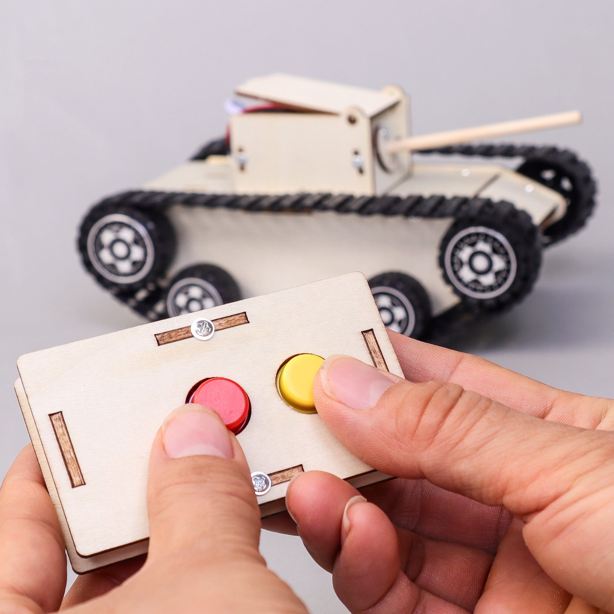 DIY Remote Control Tank STEM Educational Building Kit