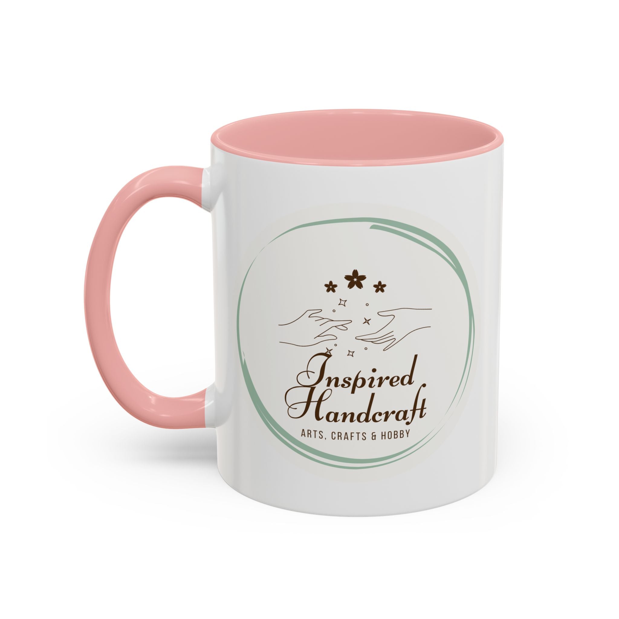 Inspired Handcraft Accent Coffee Mug — Arts & Crafts Gift (11/15 oz)