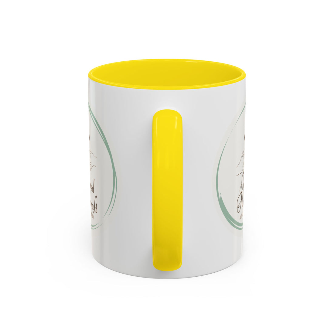 Inspired Handcraft Accent Coffee Mug — Arts & Crafts Gift (11/15 oz)