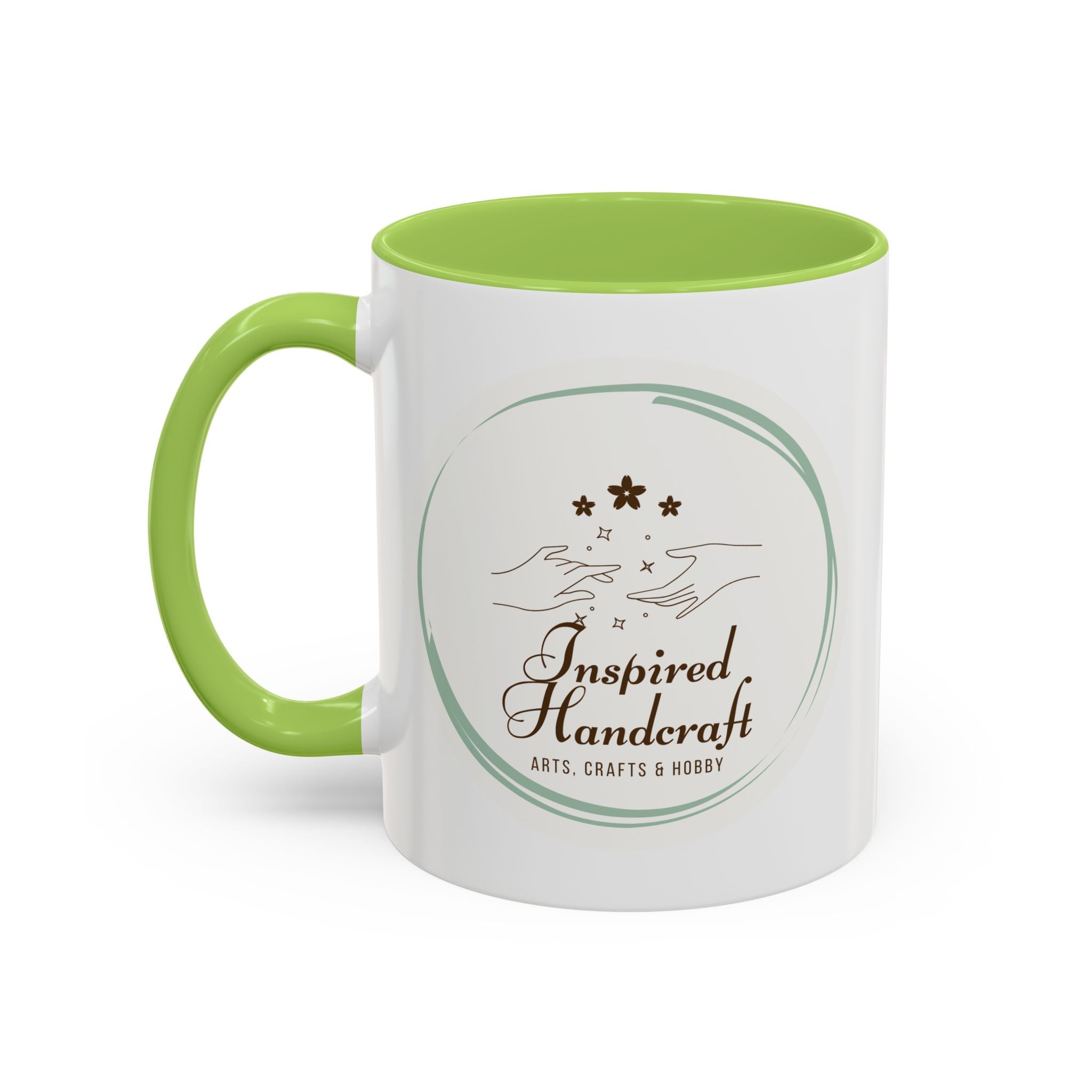 Inspired Handcraft Accent Coffee Mug — Arts & Crafts Gift (11/15 oz)