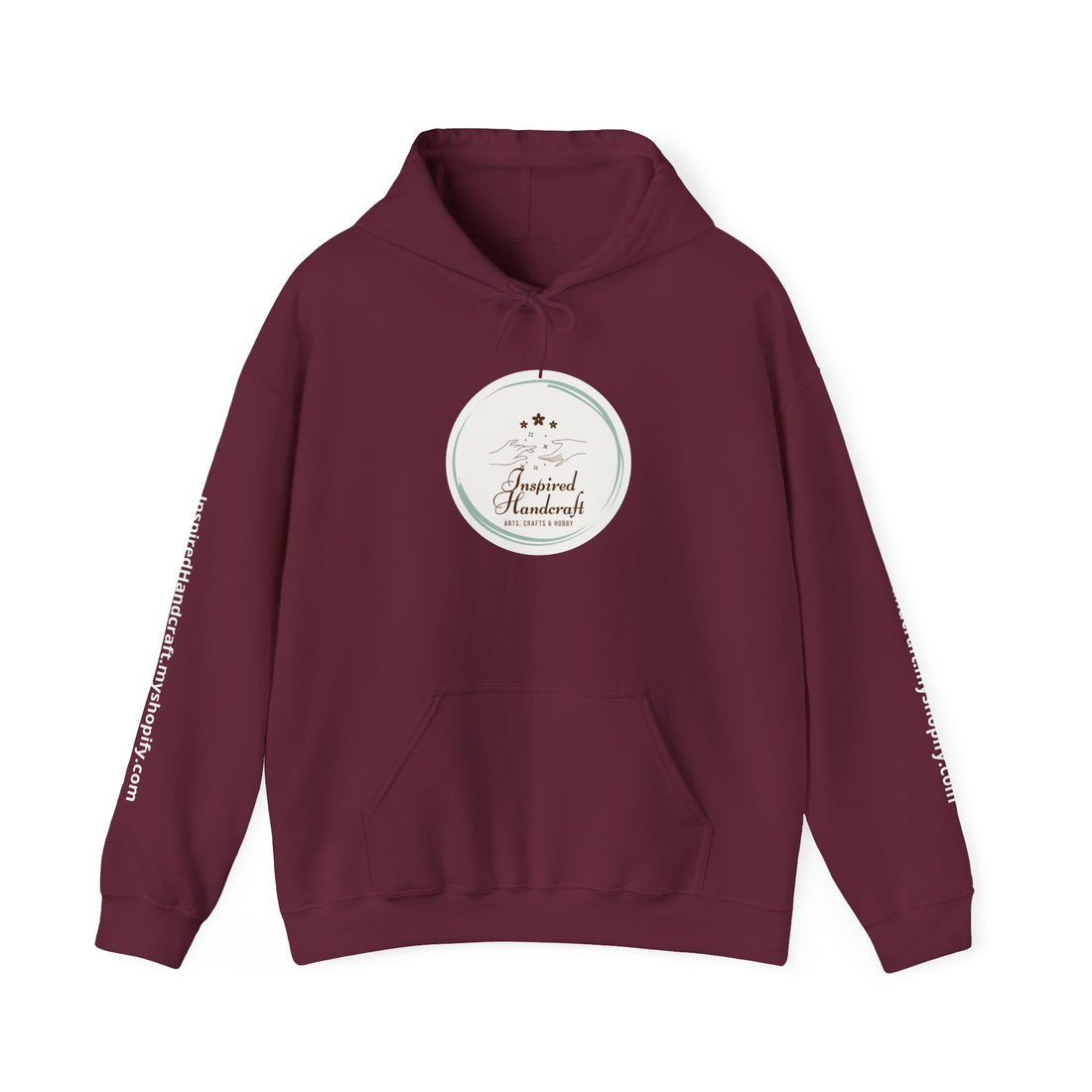 Inspired Handcrafts Logo Hoodie — Artisan Craft Maker Sweatshirt