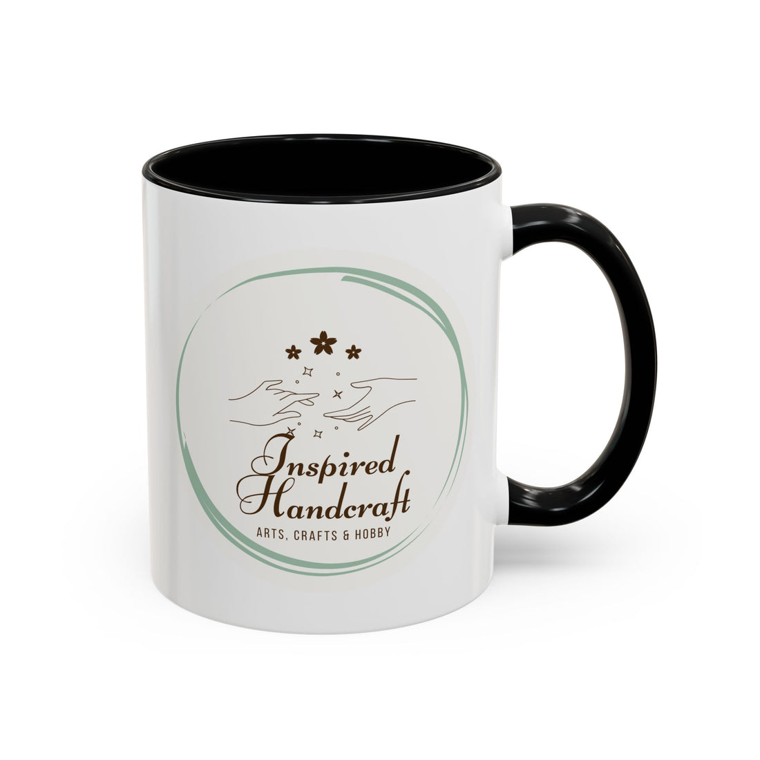 Inspired Handcraft Accent Coffee Mug — Arts & Crafts Gift (11/15 oz)