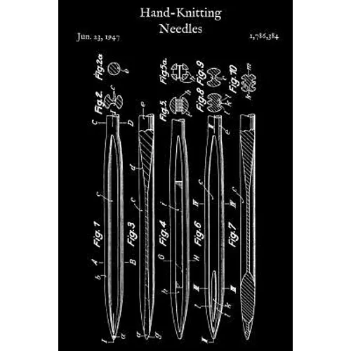 Hand Knitting Needles: Knitting Paper 4x5 Template for Crocheters and Knitters - Paperback