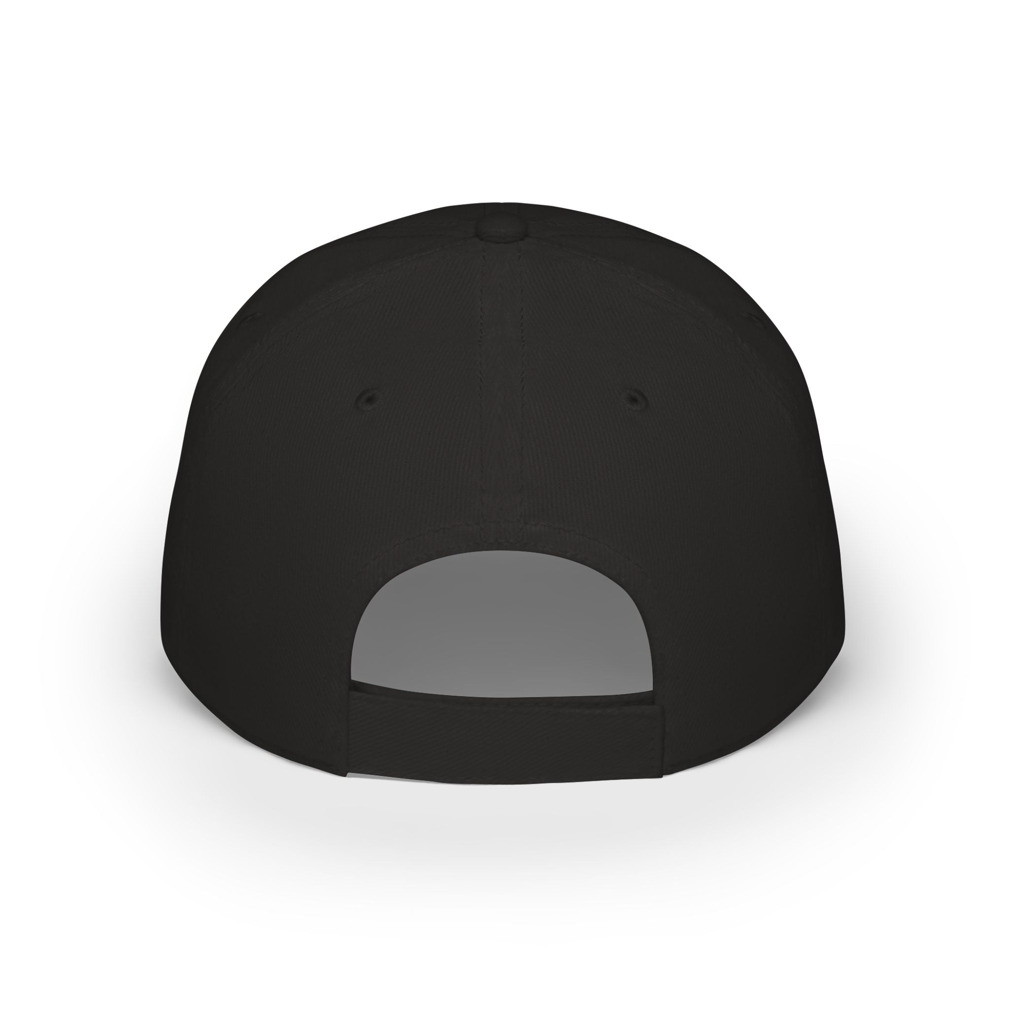 Low Profile Baseball Cap — Vintage Camp Badge Logo Hat