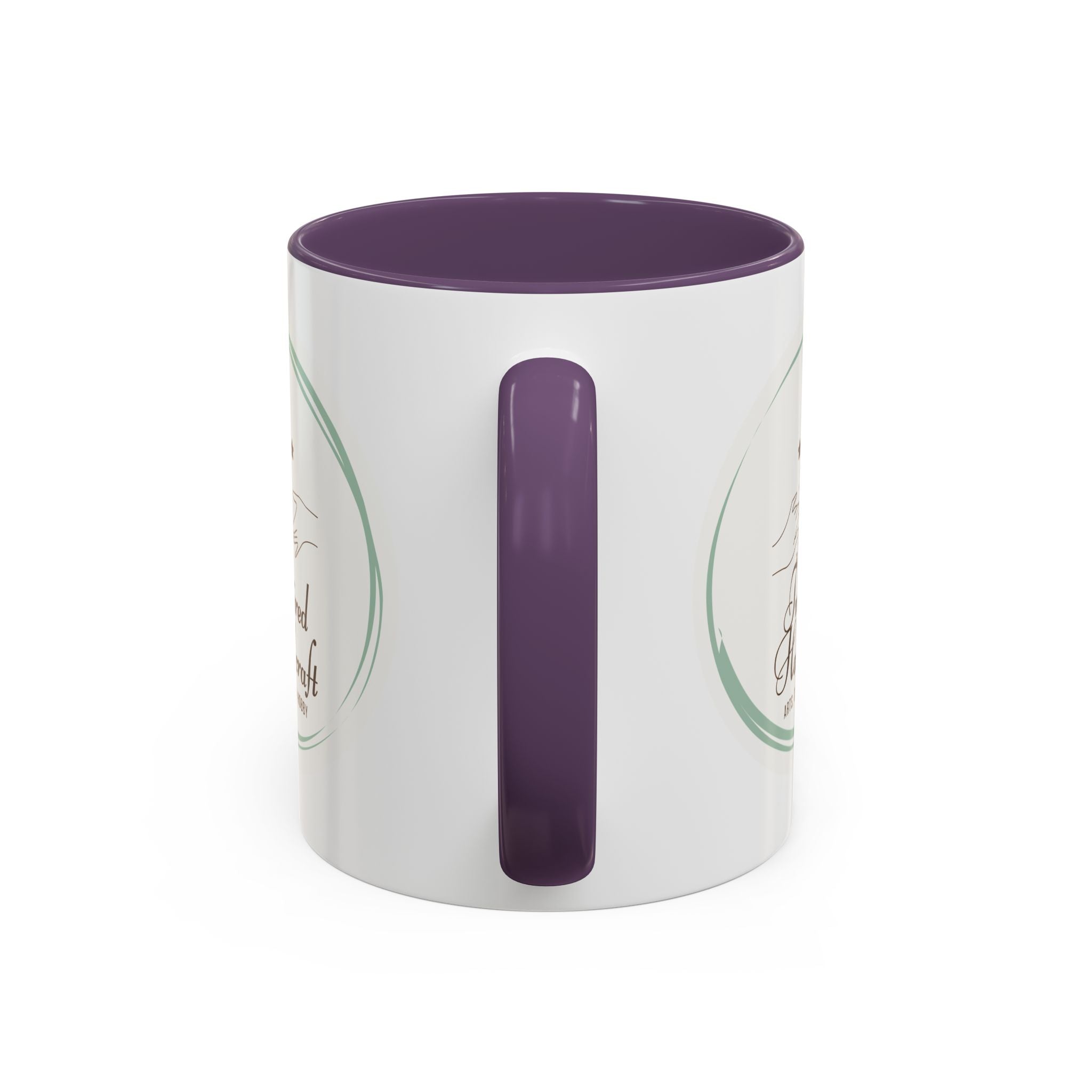 Inspired Handcraft Accent Coffee Mug — Arts & Crafts Gift (11/15 oz)