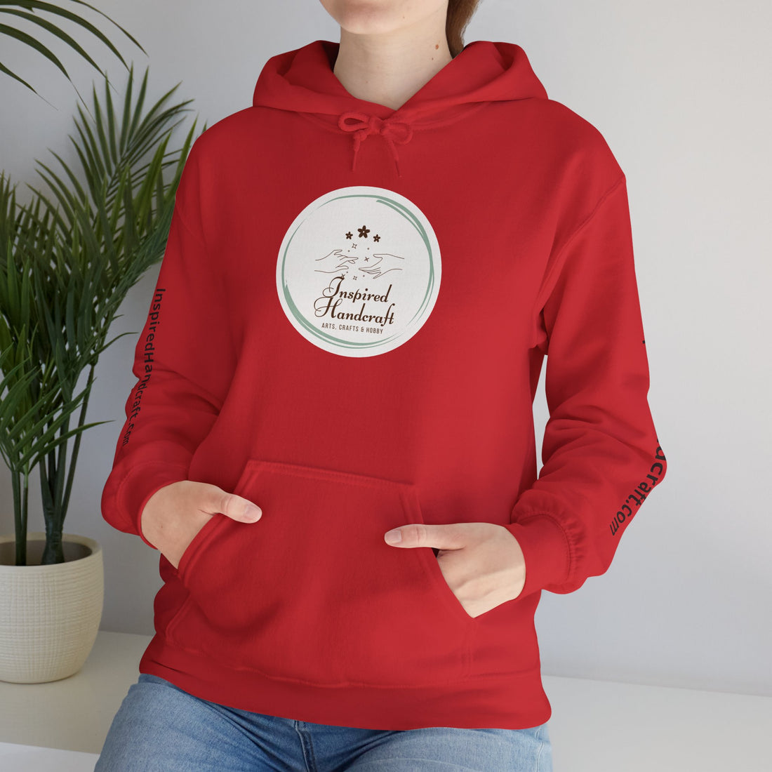 Inspired Handcrafts Logo Hoodie — Artisan Craft Maker Sweatshirt