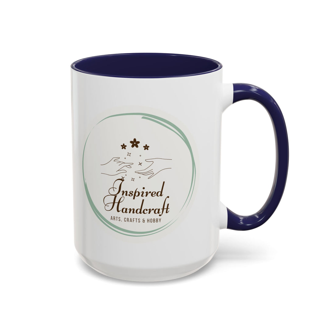 Inspired Handcraft Accent Coffee Mug — Arts & Crafts Gift (11/15 oz)