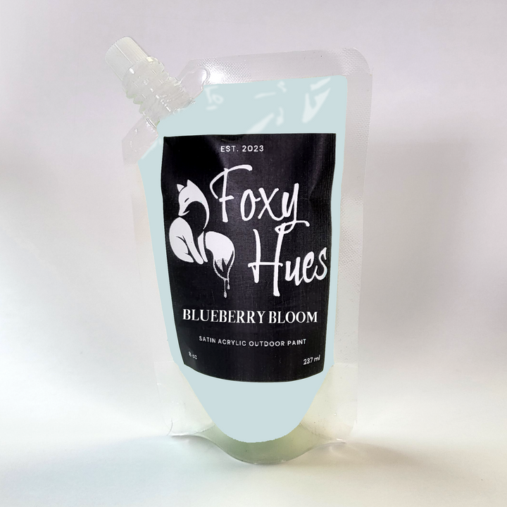 Blueberry Bloom - Foxy Hues | Satin Acrylic outdoor Paint