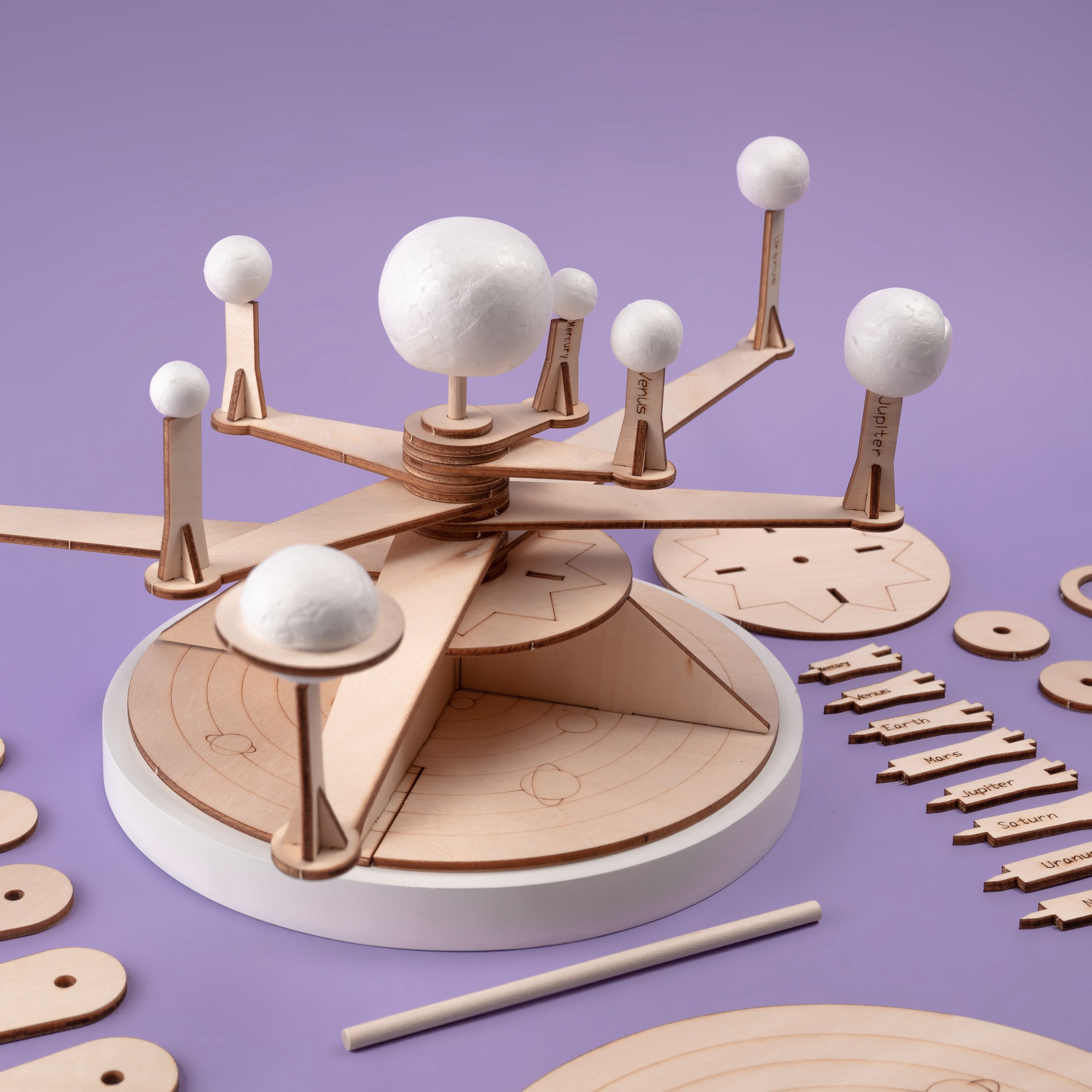 DIY Solar System Model STEM Educational Toy Kit