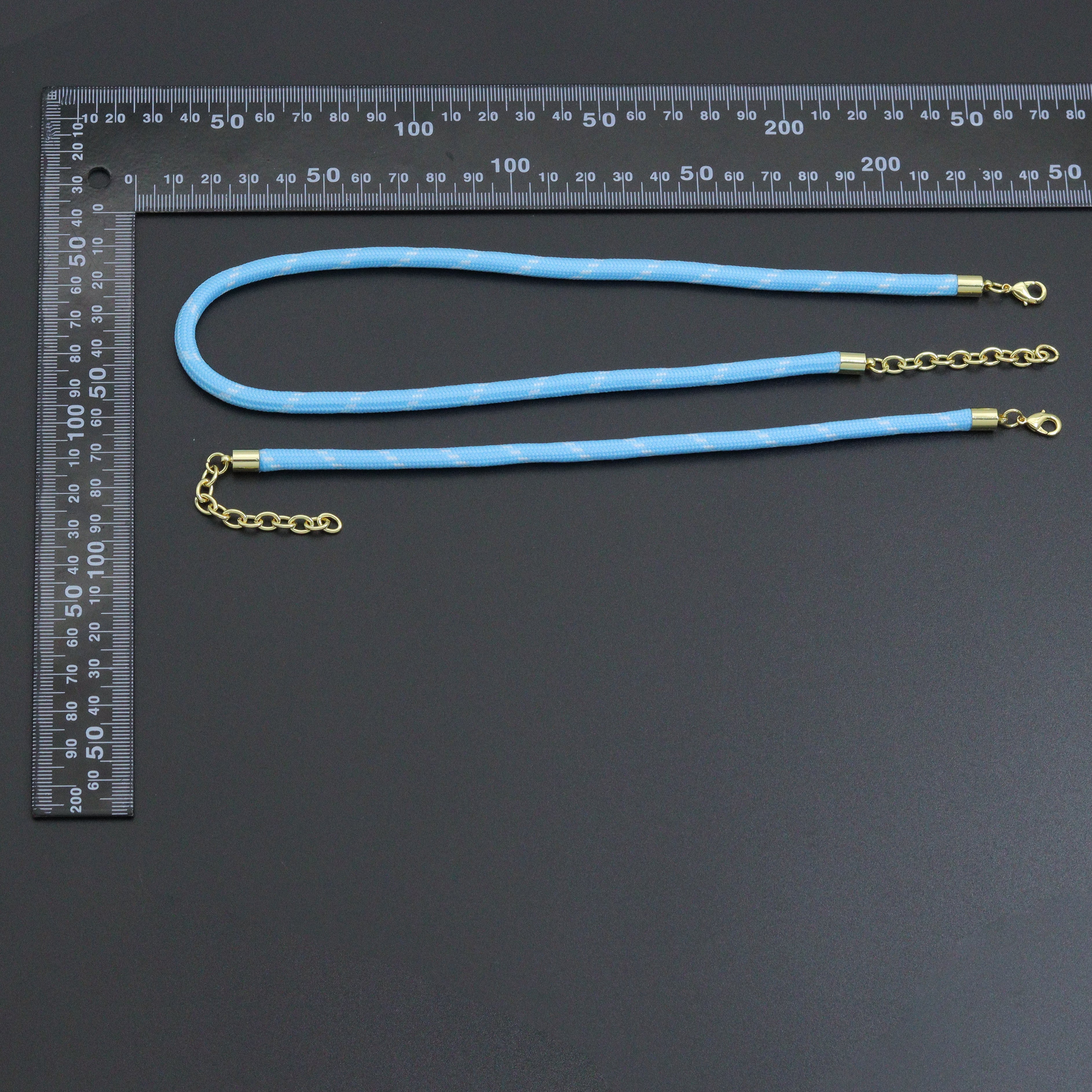 Vibrant Rope Cord Bracelet Necklace, Cord Necklace Bracelet, sku#EF830