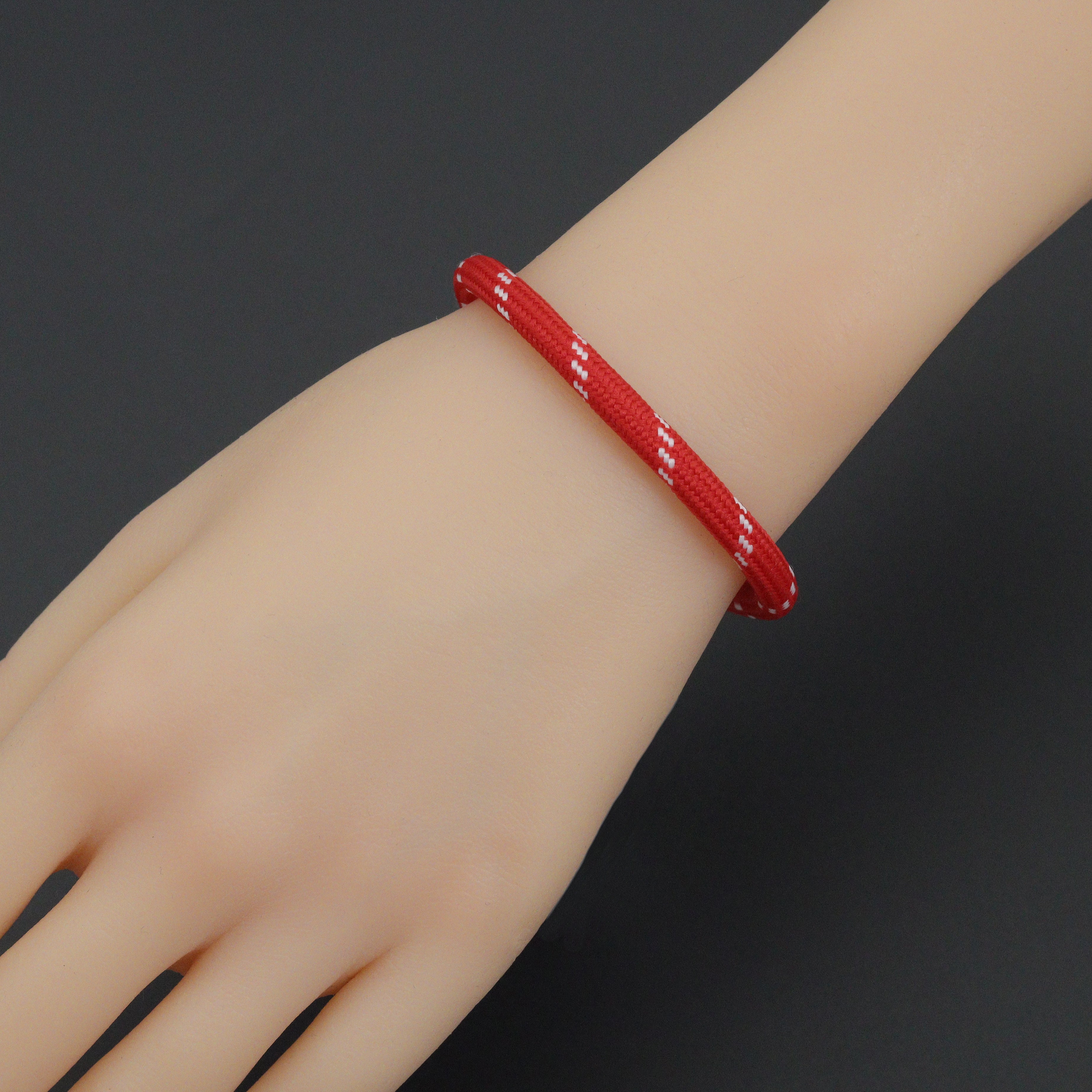Vibrant Rope Cord Bracelet Necklace, Cord Necklace Bracelet, sku#EF830