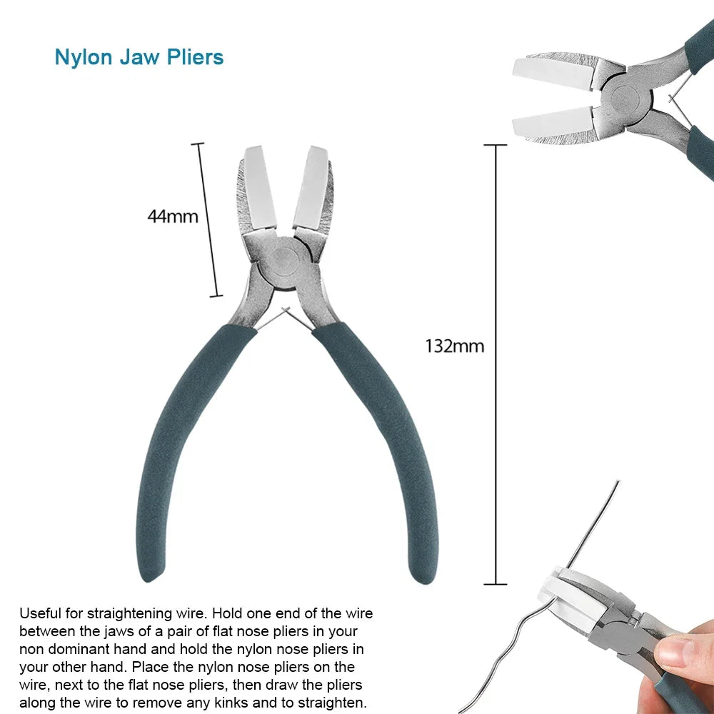 12 Style Exclusive Customization High Quality Stainless Steel End Cutting Wire Pliers Hand Tools DIY Jewelry Making Pliers Set