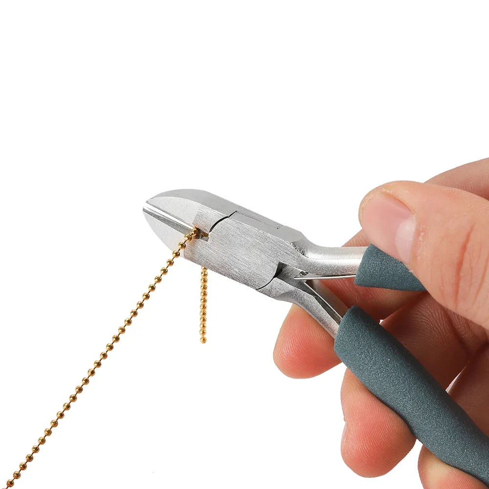 12 Style Exclusive Customization High Quality Stainless Steel End Cutting Wire Pliers Hand Tools DIY Jewelry Making Pliers Set