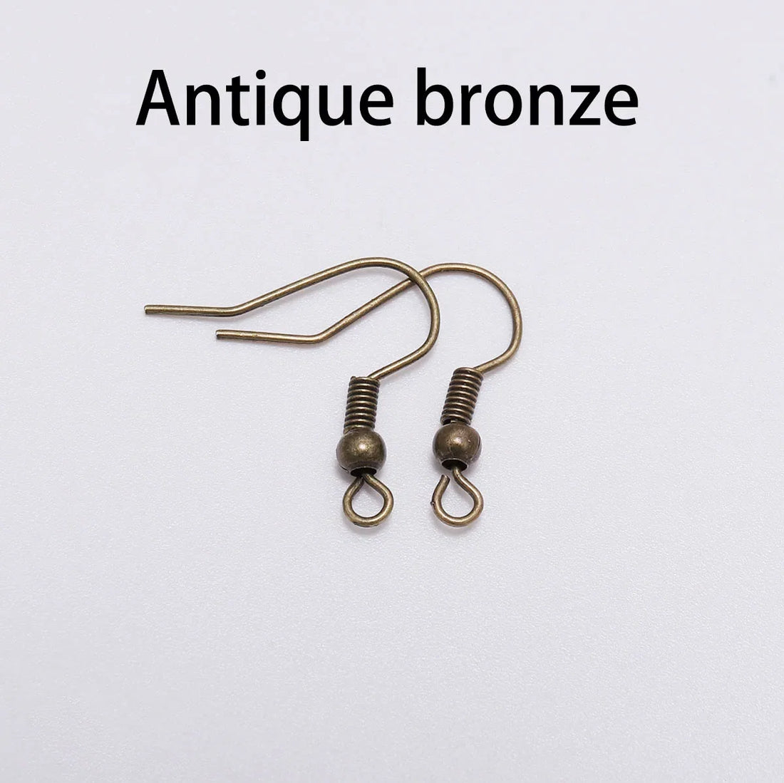 100pcs 17x20mm Earring Findings Earrings Clasps Hooks Fittings DIY Jewelry Crafts Making Alloy Hook Drop Earrings Accessories