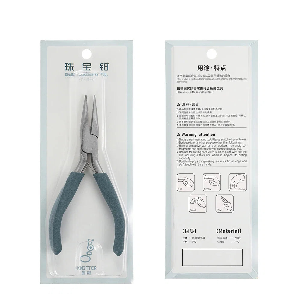 12 Style Exclusive Customization High Quality Stainless Steel End Cutting Wire Pliers Hand Tools DIY Jewelry Making Pliers Set