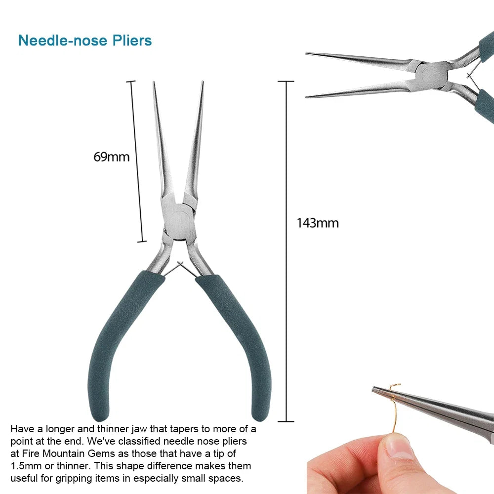 12 Style Exclusive Customization High Quality Stainless Steel End Cutting Wire Pliers Hand Tools DIY Jewelry Making Pliers Set