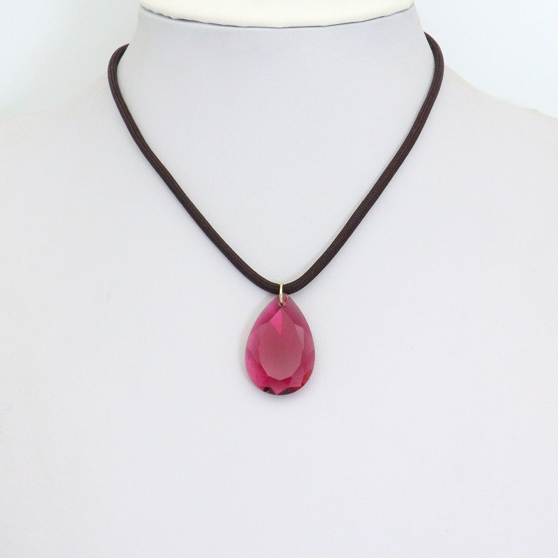 Aurora Teardrop Crystal Collection, Crystal Teardrop Shape Pendant, Stone charm, Sku#LX970