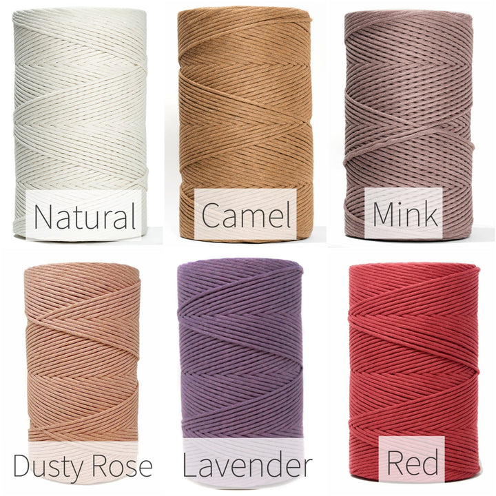 Macrame plant hanger DIY craft kit.
