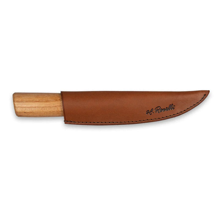 R112D Carving Knife Red Elm Handle