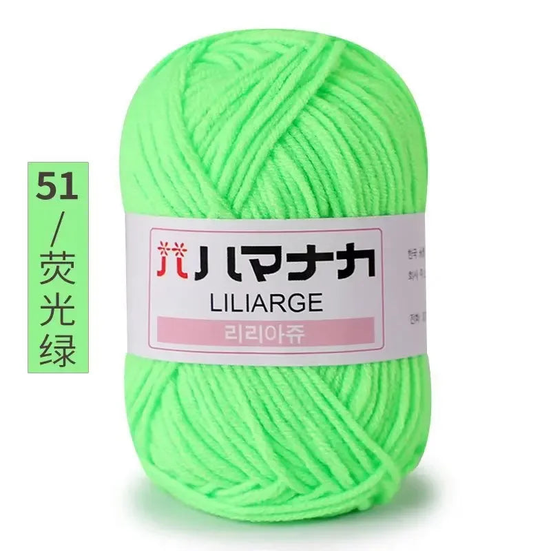 Soft Cotton Velvet Baby Yarn for Knitting