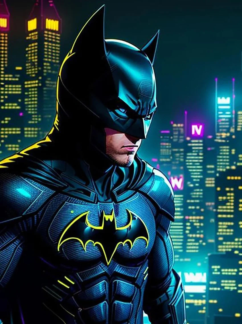 Comics Batman DC Diamond Painting New Pixel 5D Wall Posters