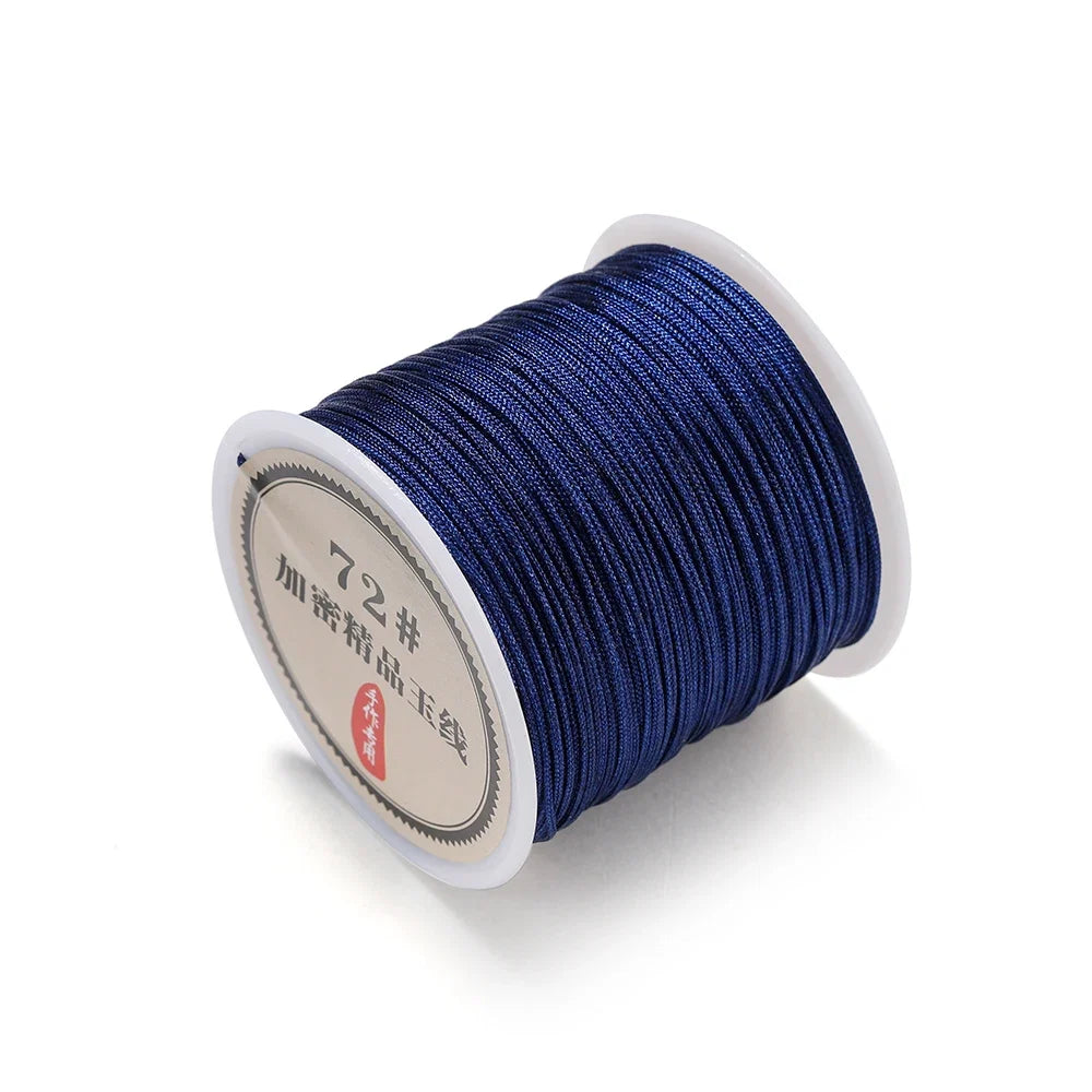 10/50M 0.8mm Nylon Thread Cord – DIY Chinese Knot, Bracelet, Tassel & Shamballa Braided String for Jewelry Making