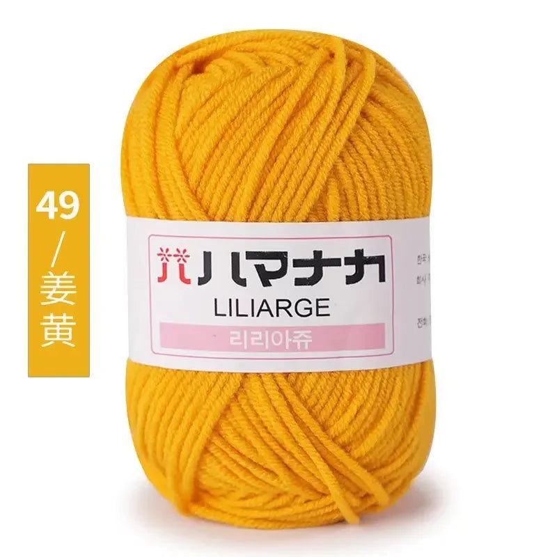 Soft Cotton Velvet Baby Yarn for Knitting