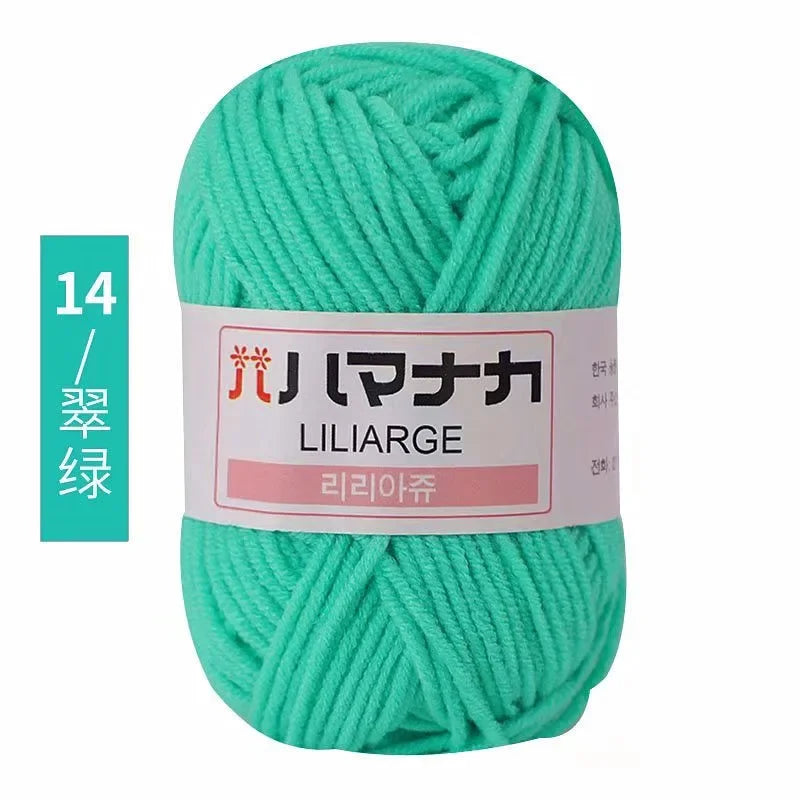 Soft Cotton Velvet Baby Yarn for Knitting