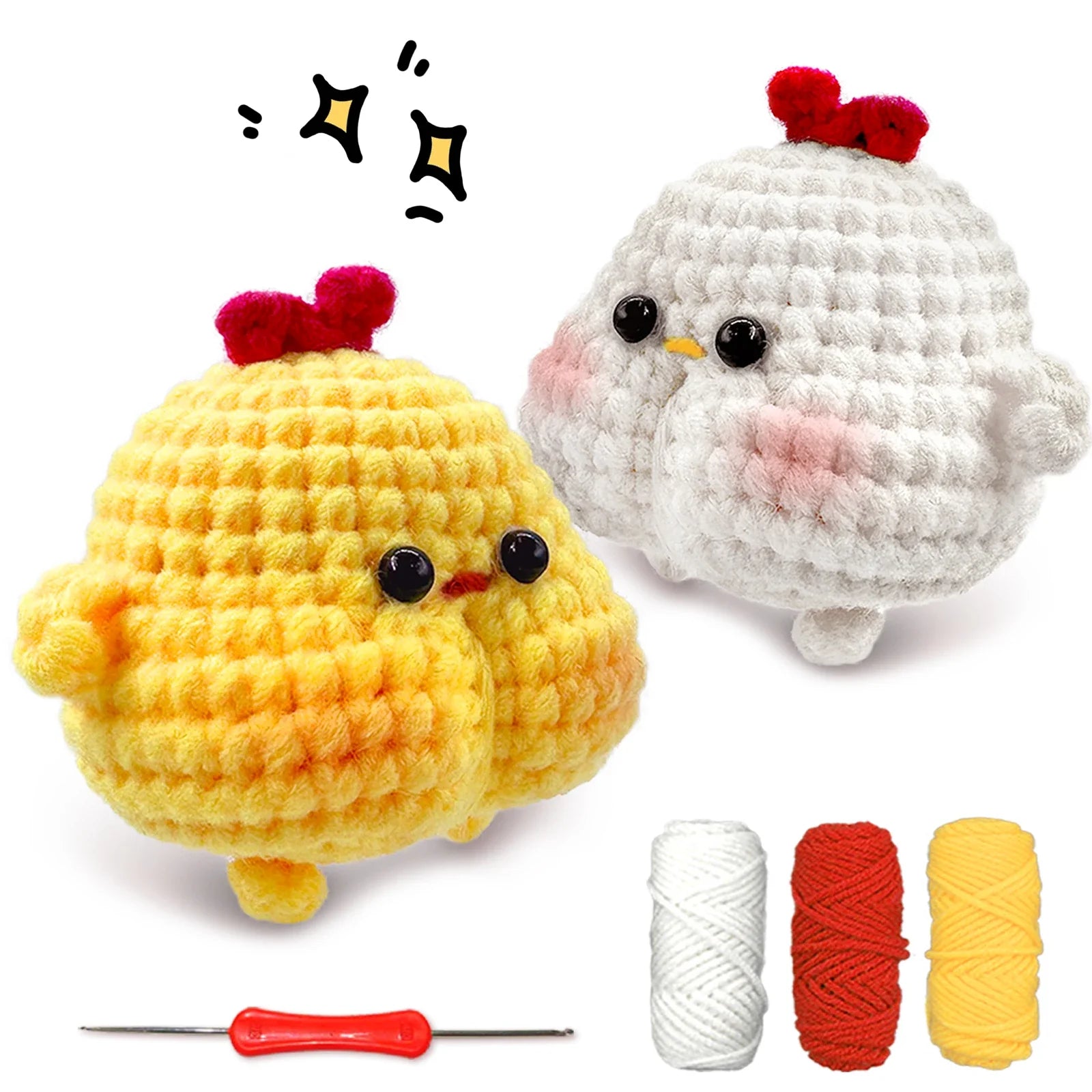 Animal Series Crochet Kit for Beginners DIY