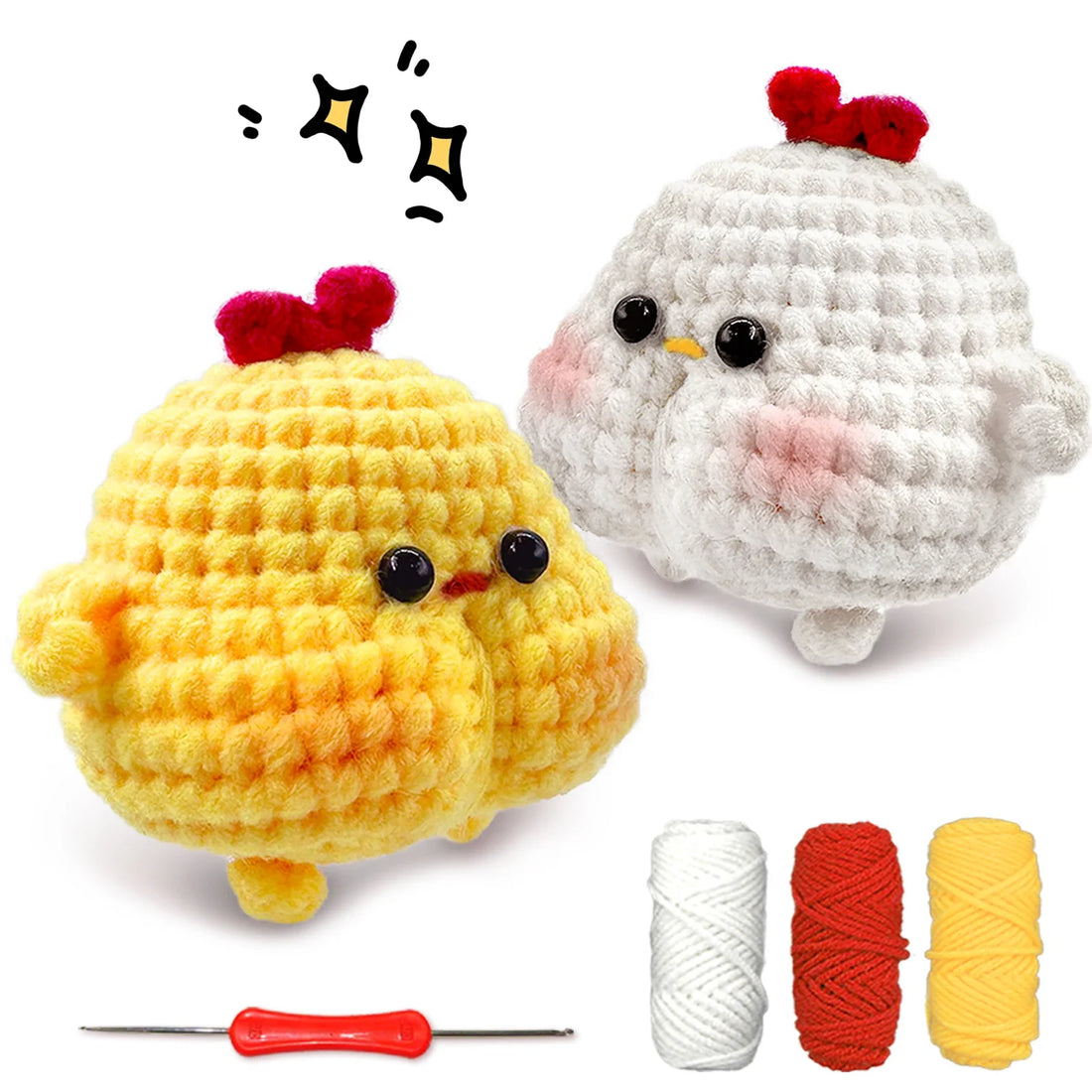 Animal Series Crochet Kit for Beginners DIY