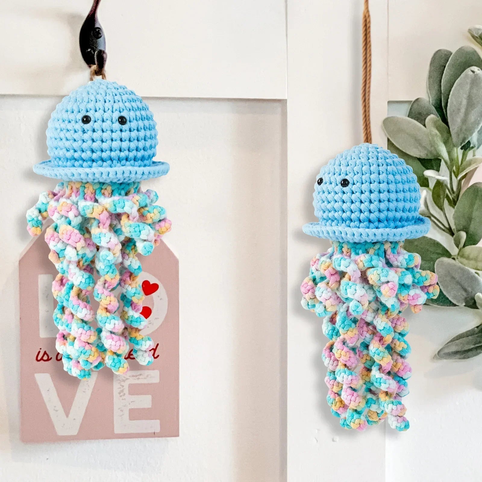Jellyfish Kawaii Crochet Kit for Beginners DIY