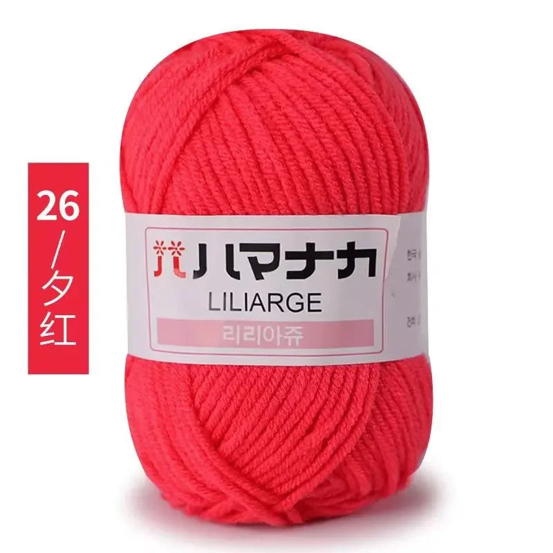 Soft Cotton Velvet Baby Yarn for Knitting