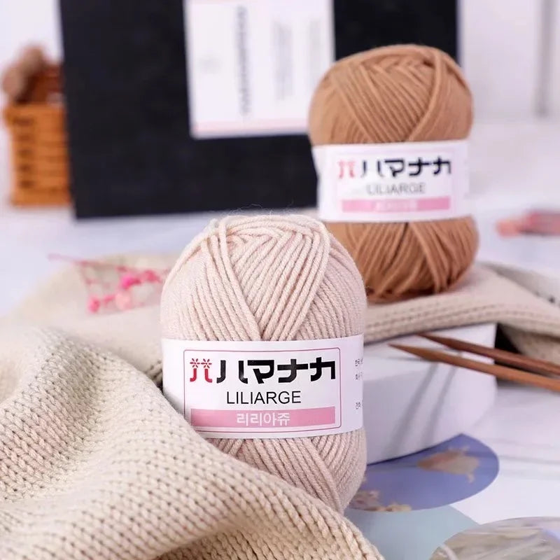Soft Cotton Velvet Baby Yarn for Knitting