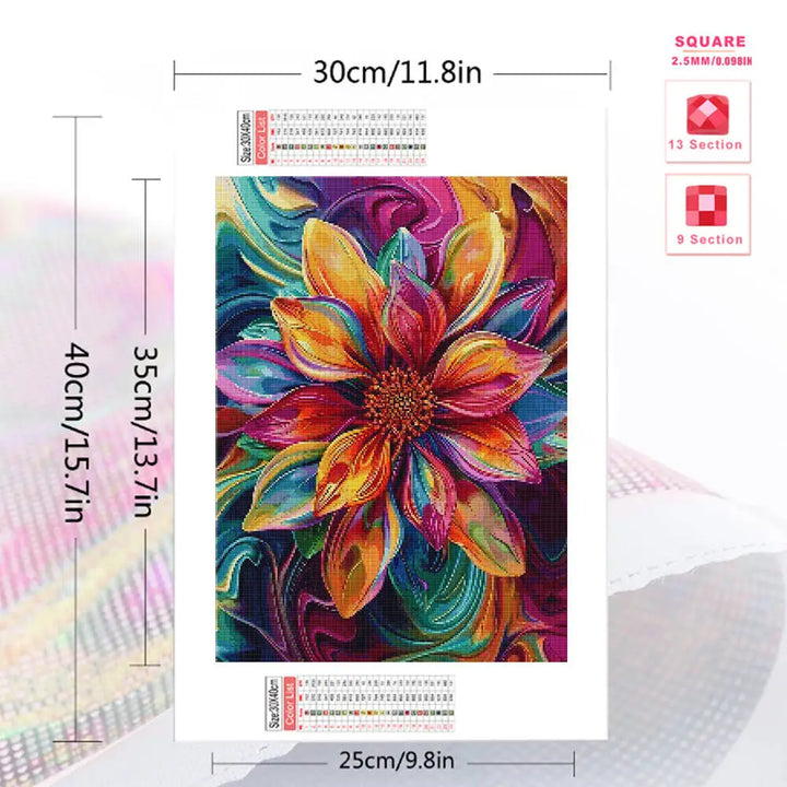 Momoart New Arrival Diamond Mosaic Colorful Flower 5D DIY Diamond Painting Rose Acrylic Craft Supplies Home Decoration