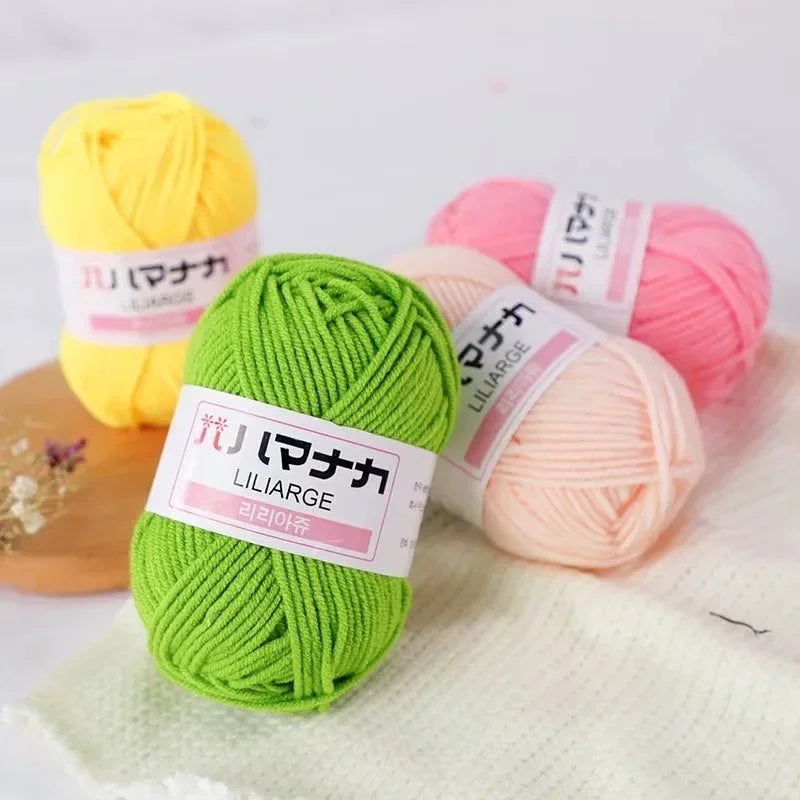 Soft Cotton Velvet Baby Yarn for Knitting