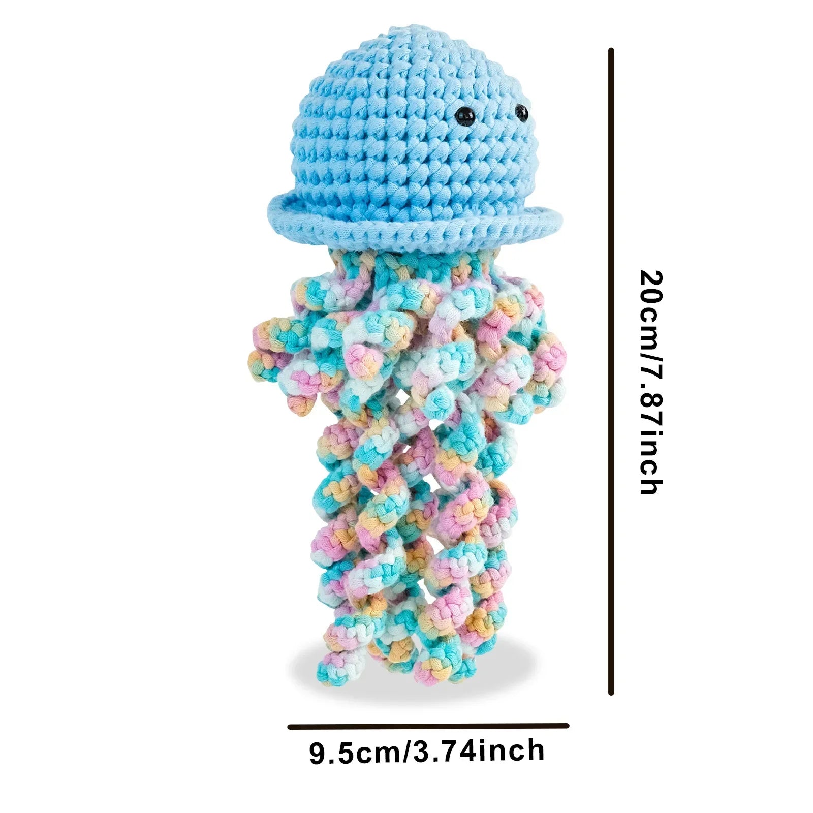 Jellyfish Kawaii Crochet Kit for Beginners DIY