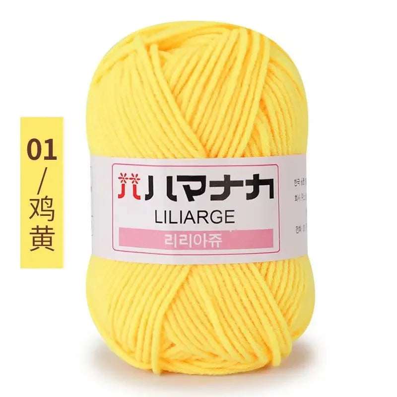 Soft Cotton Velvet Baby Yarn for Knitting