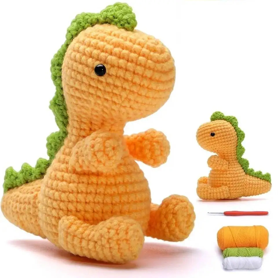 Dinosaur Crochet Doll DIY Complete Kit