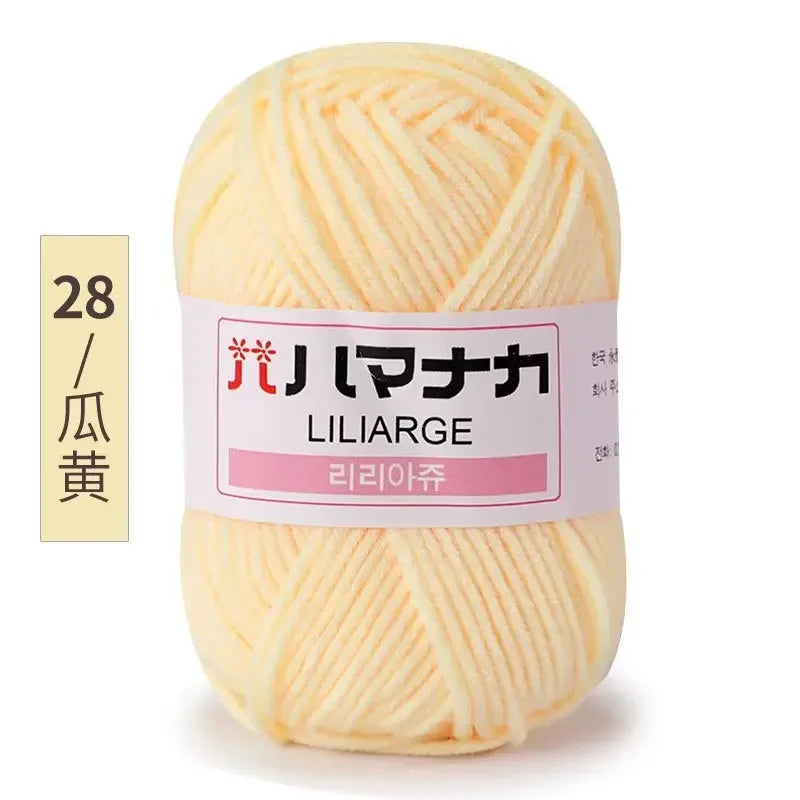 Soft Cotton Velvet Baby Yarn for Knitting