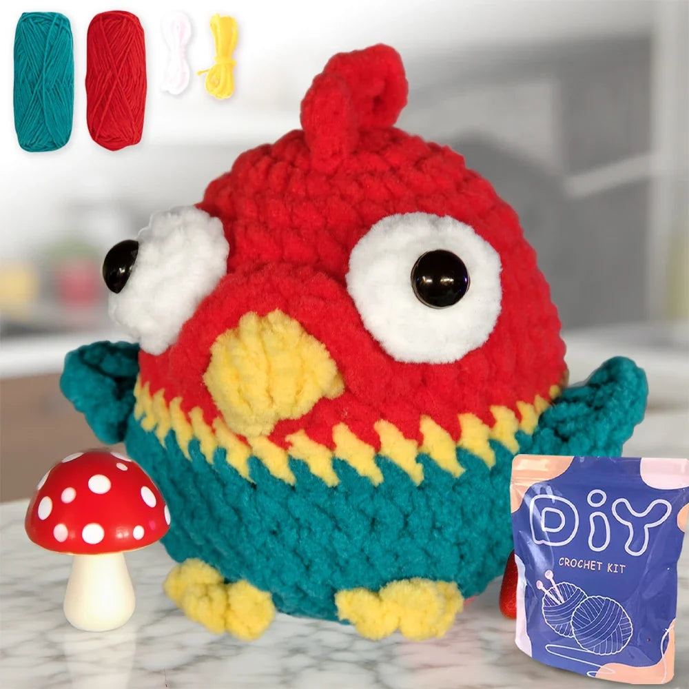Animal Series Crochet Kit for Beginners DIY