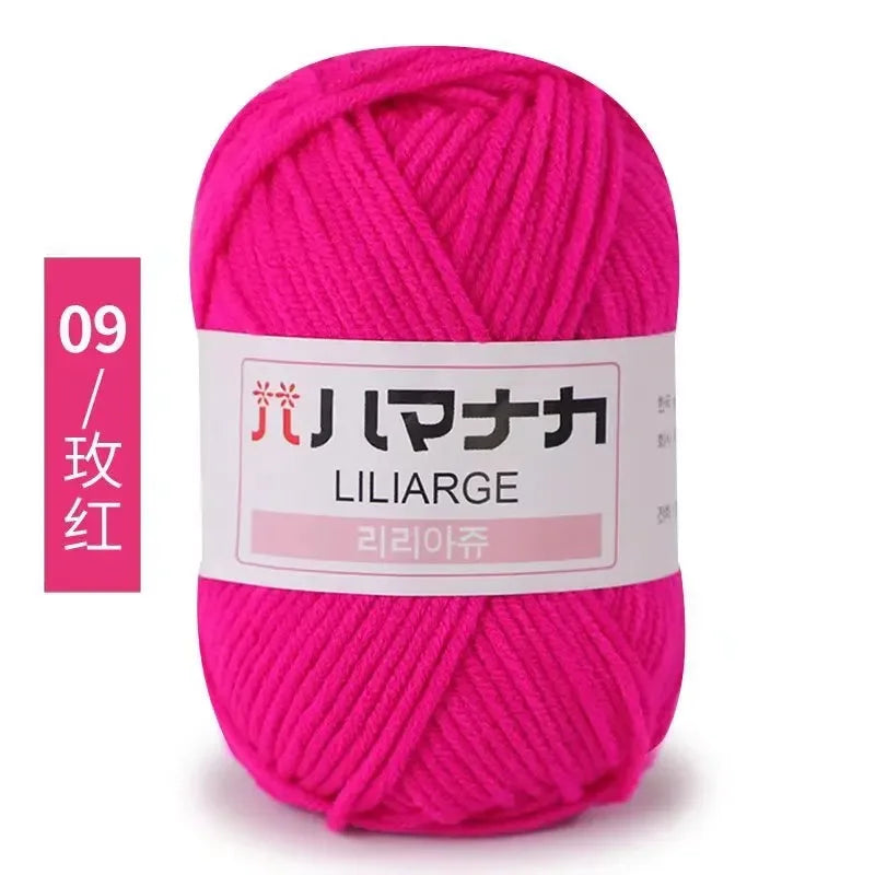 Soft Cotton Velvet Baby Yarn for Knitting