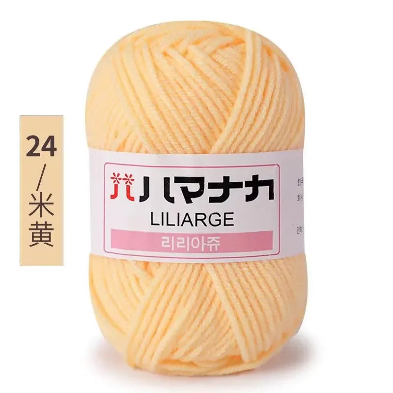Soft Cotton Velvet Baby Yarn for Knitting