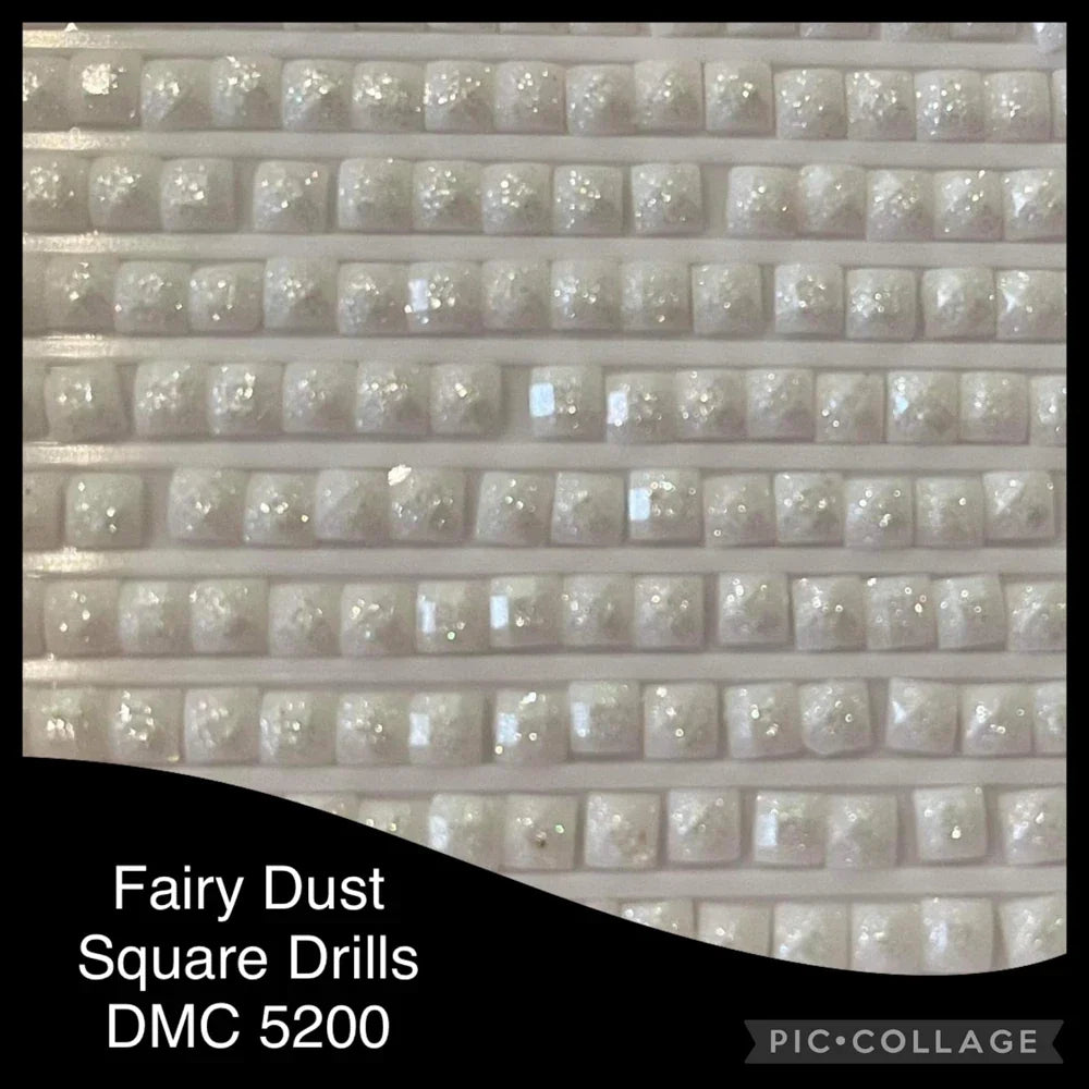 Strawberry 100%Full Square Fairy Dust Stones Carystal,Diamond Painting with Rhinestones, Cross Stitch,Mosaic Embroidery,AB Drill