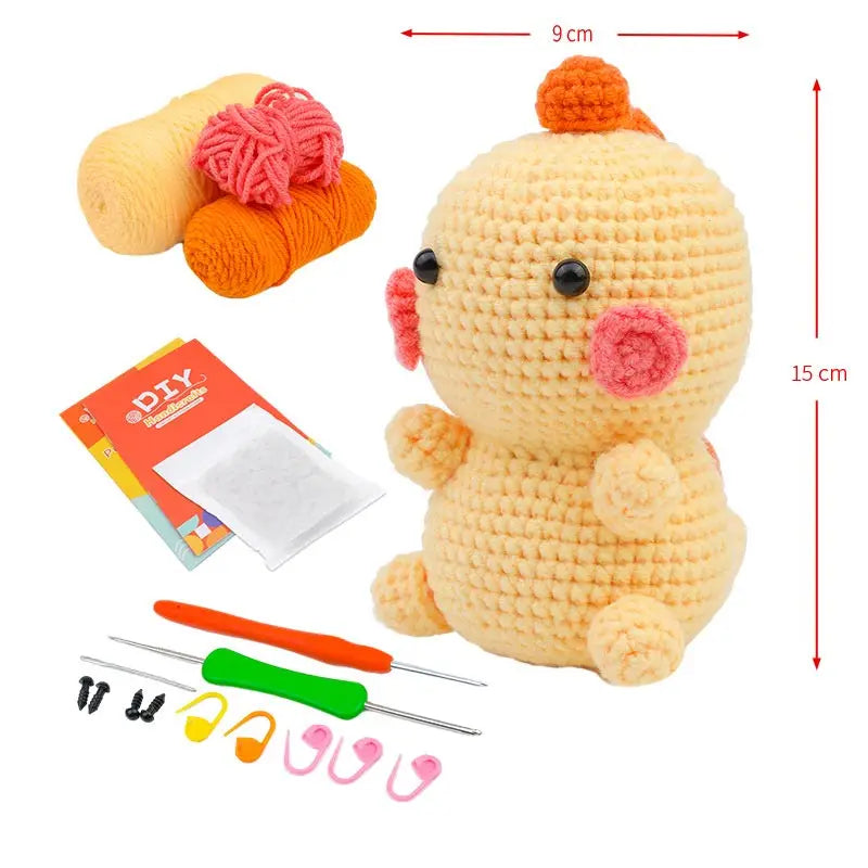 Dinosaur Crochet Doll DIY Complete Kit
