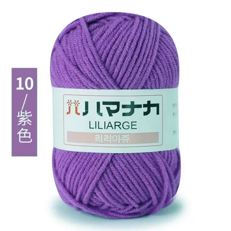 Soft Cotton Velvet Baby Yarn for Knitting