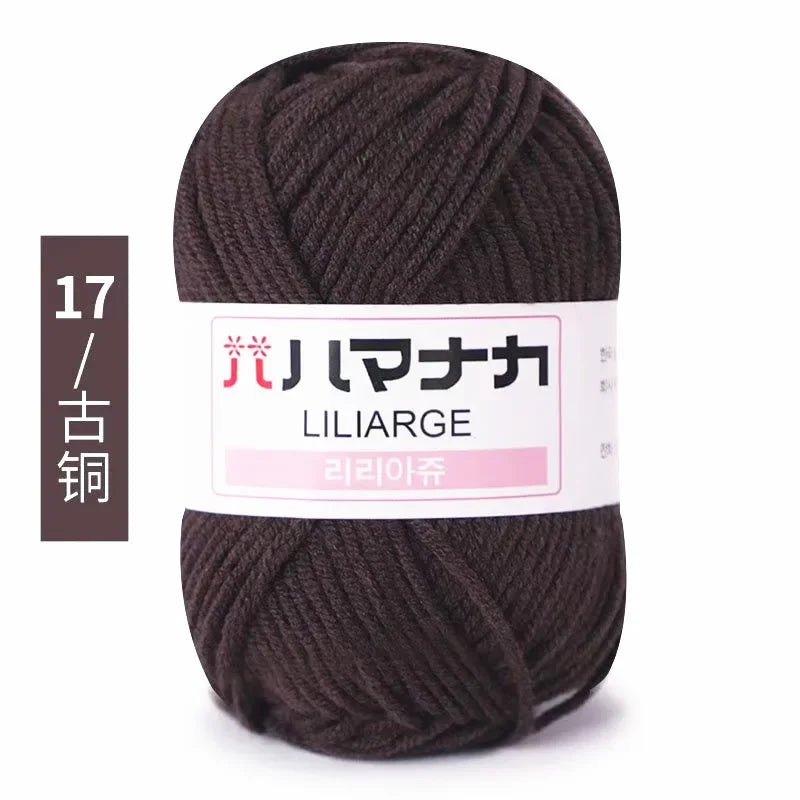 Soft Cotton Velvet Baby Yarn for Knitting