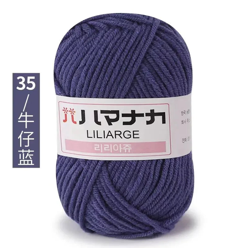 Soft Cotton Velvet Baby Yarn for Knitting