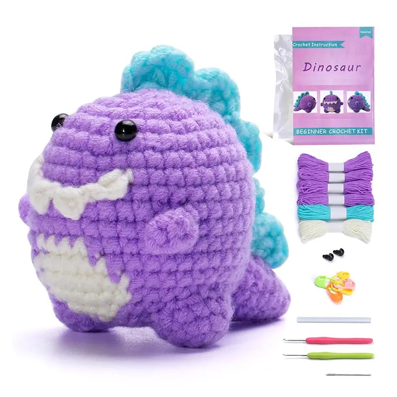 Dinosaur Crochet Doll DIY Complete Kit