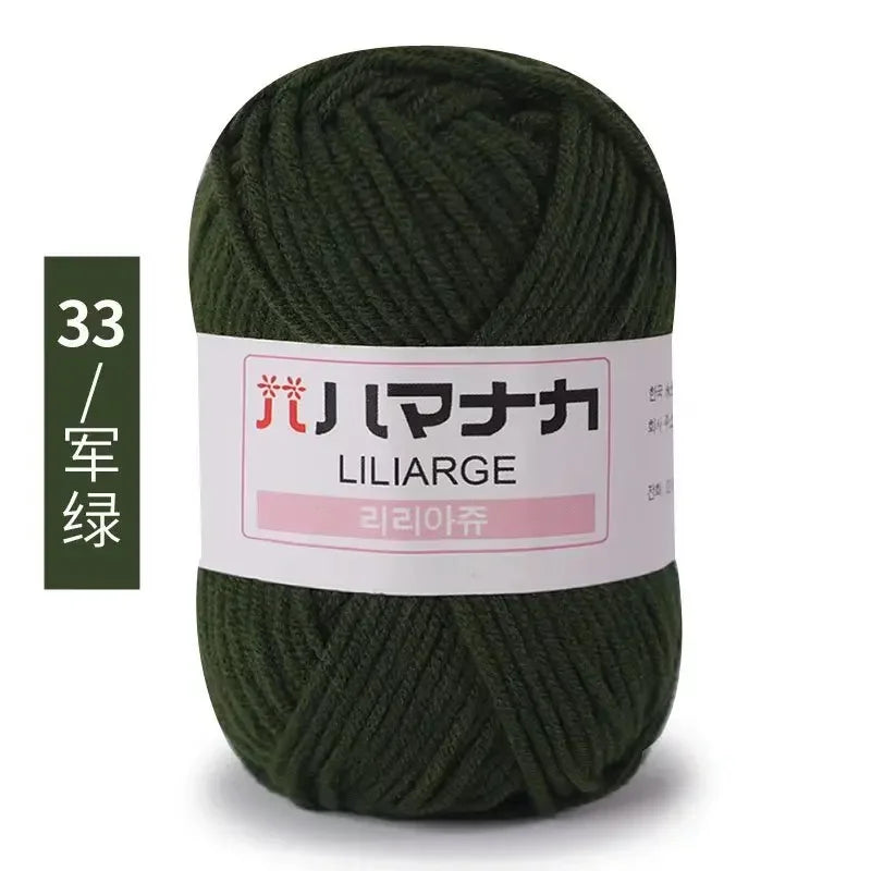Soft Cotton Velvet Baby Yarn for Knitting