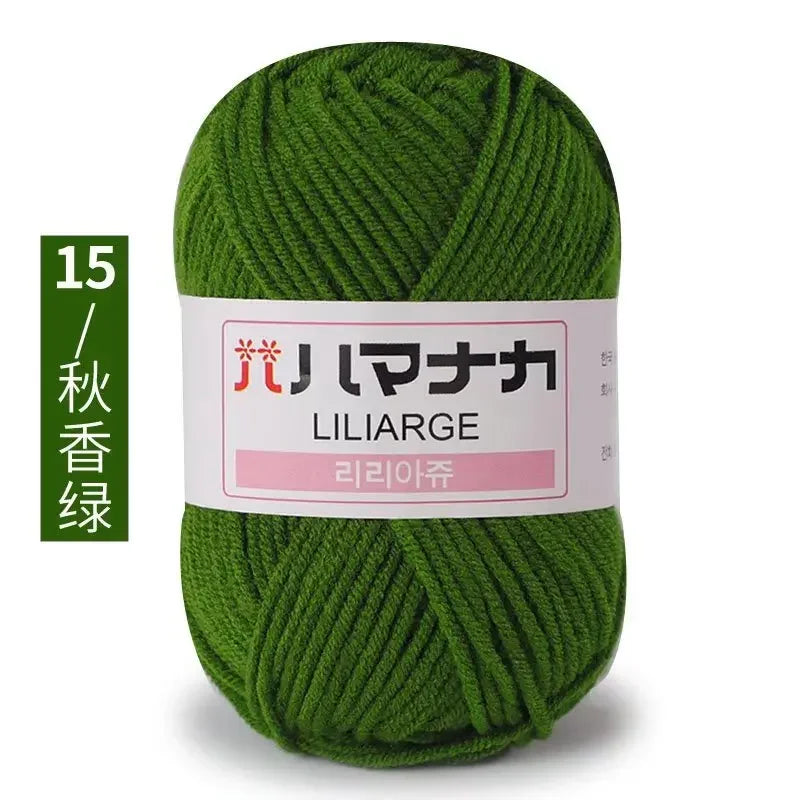Soft Cotton Velvet Baby Yarn for Knitting